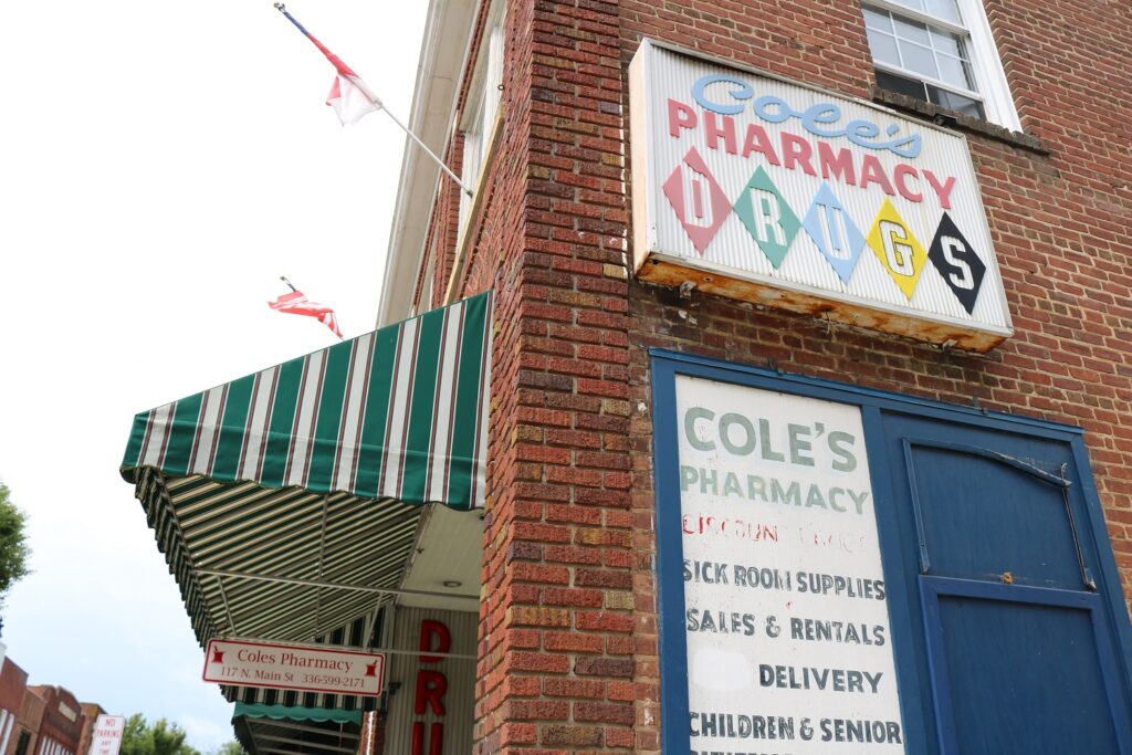 Cole's Pharmacy More Than 100 Years Old