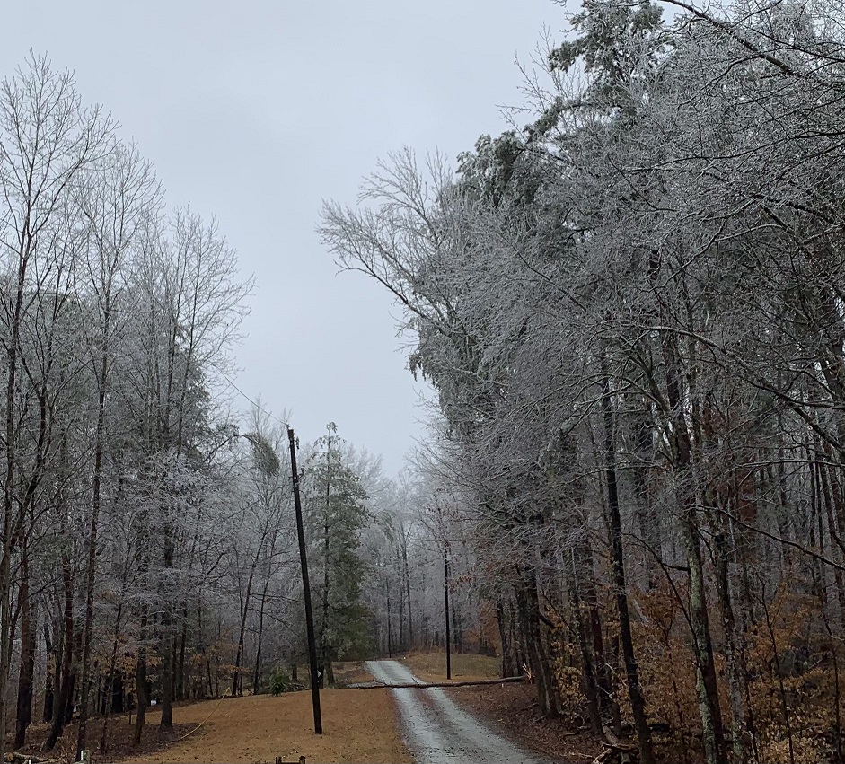 An Icy Presidents Day Weekend