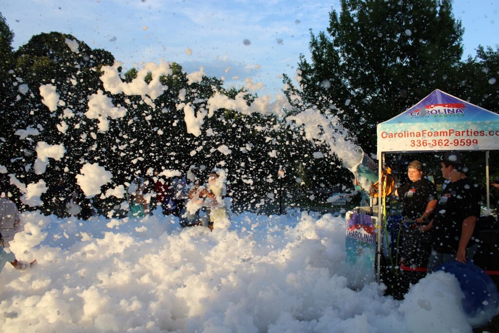 Foaming with Fun - Carolina Foam Parties