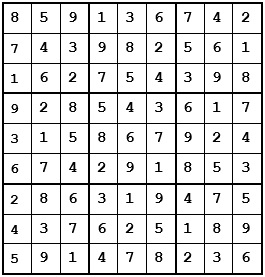2023 Vol 2 Sudoku Easy Solution